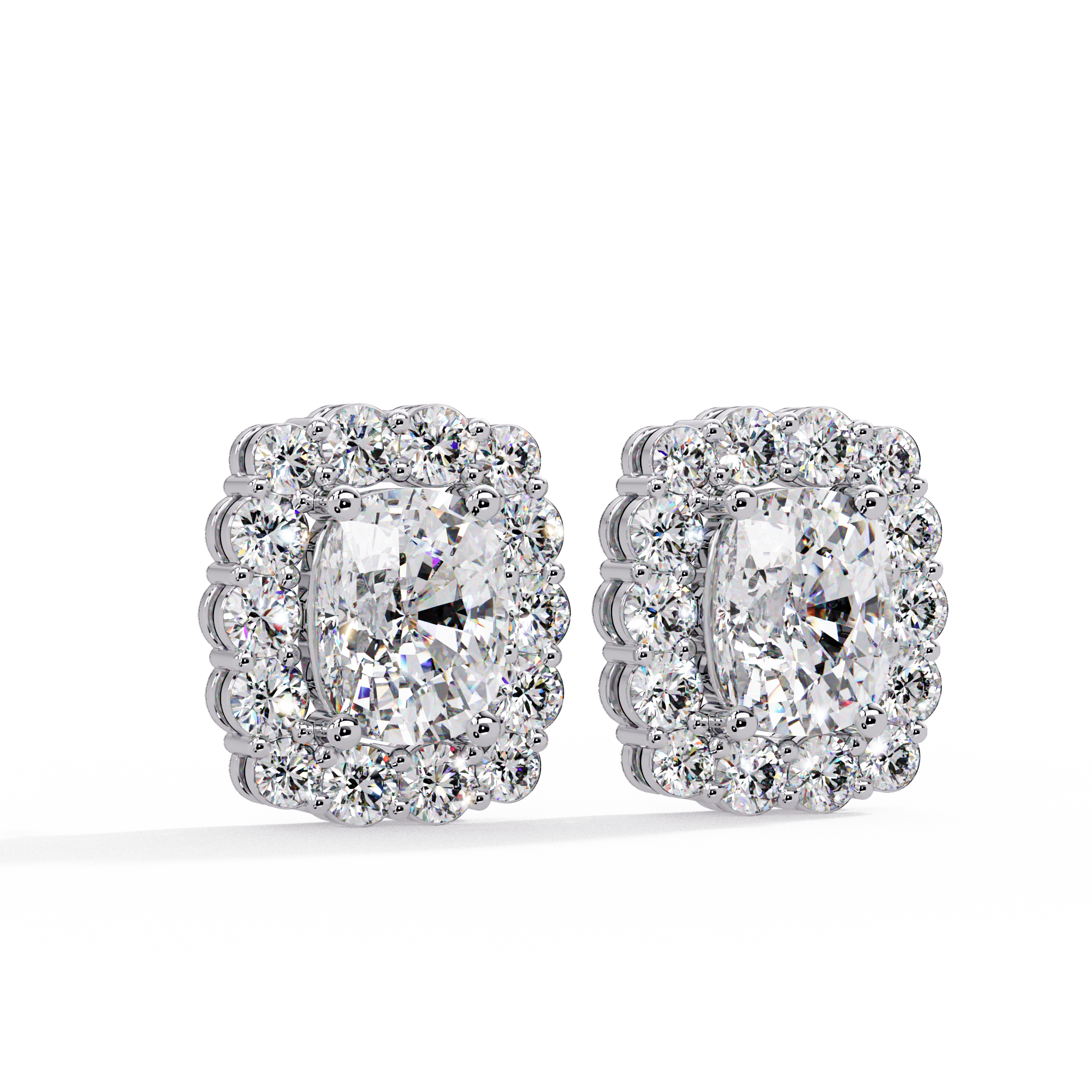 North Star Diamond Stud Earrings