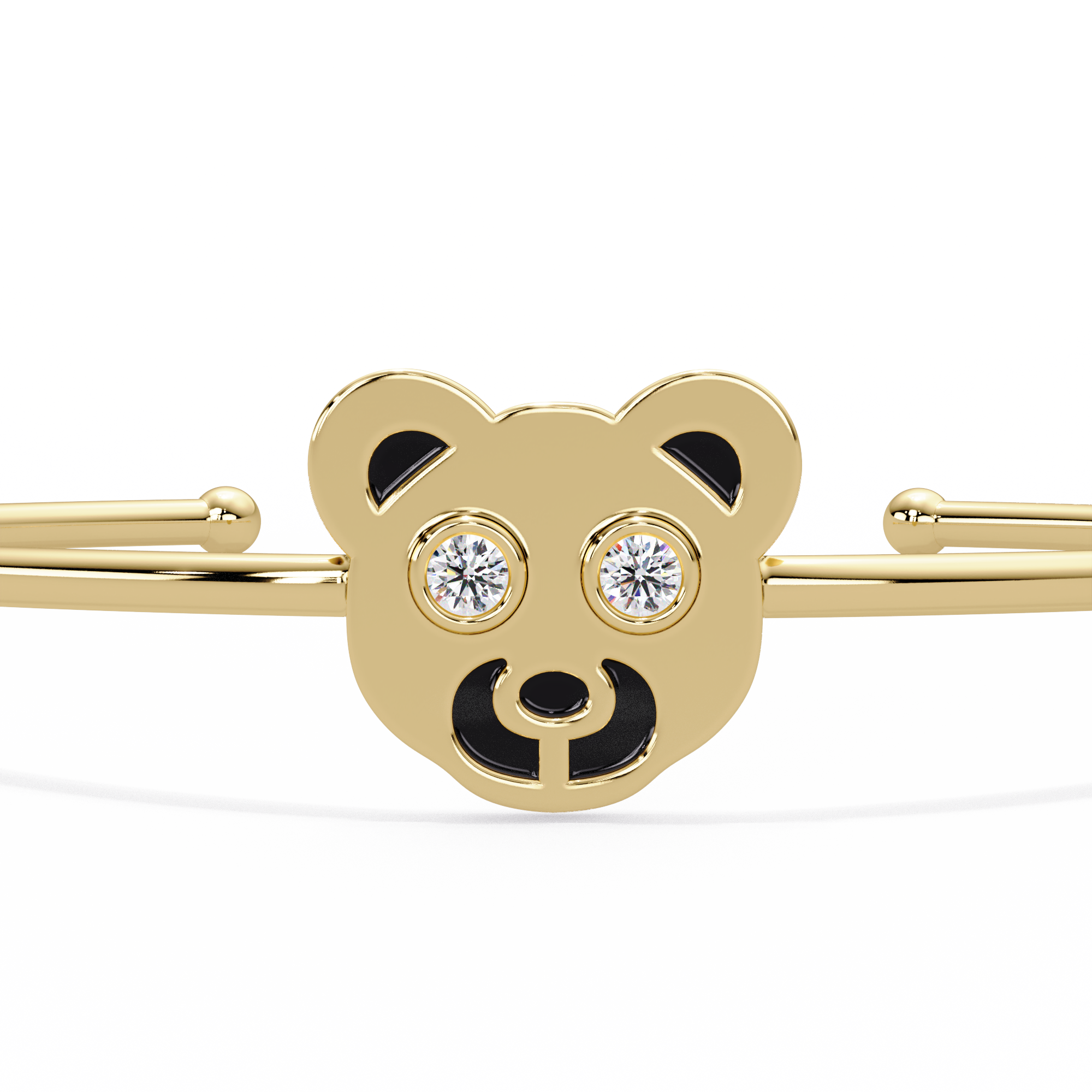 Teddy Bear Kids Gold Bracelet