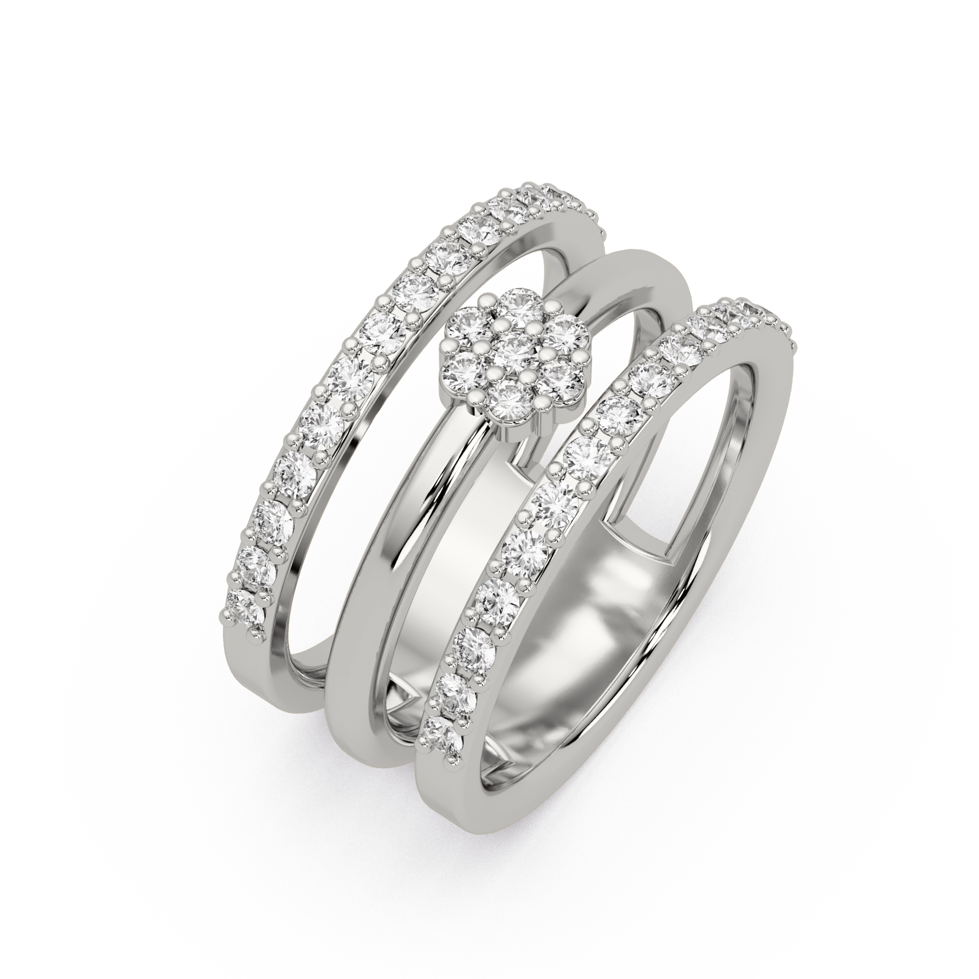 Sun And Star Ring