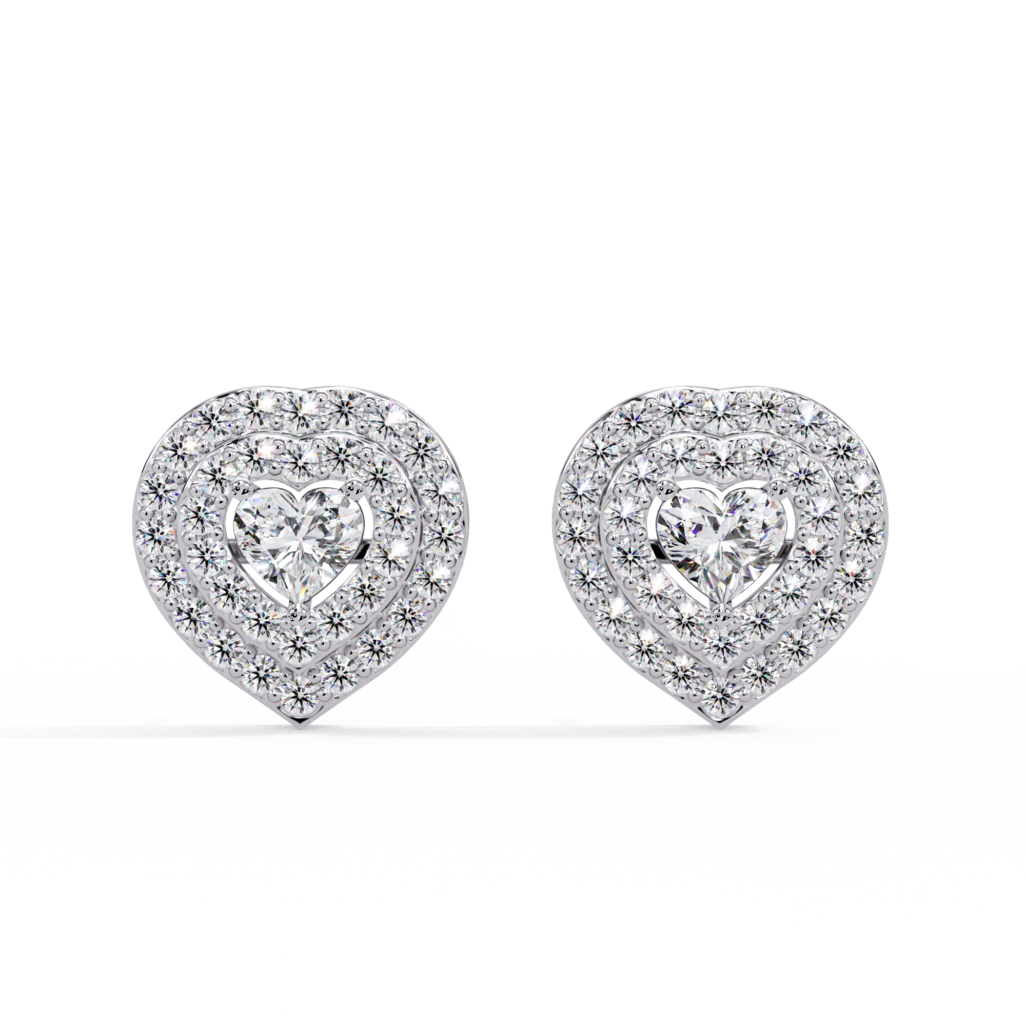 Love In The Sky Stud Earrings