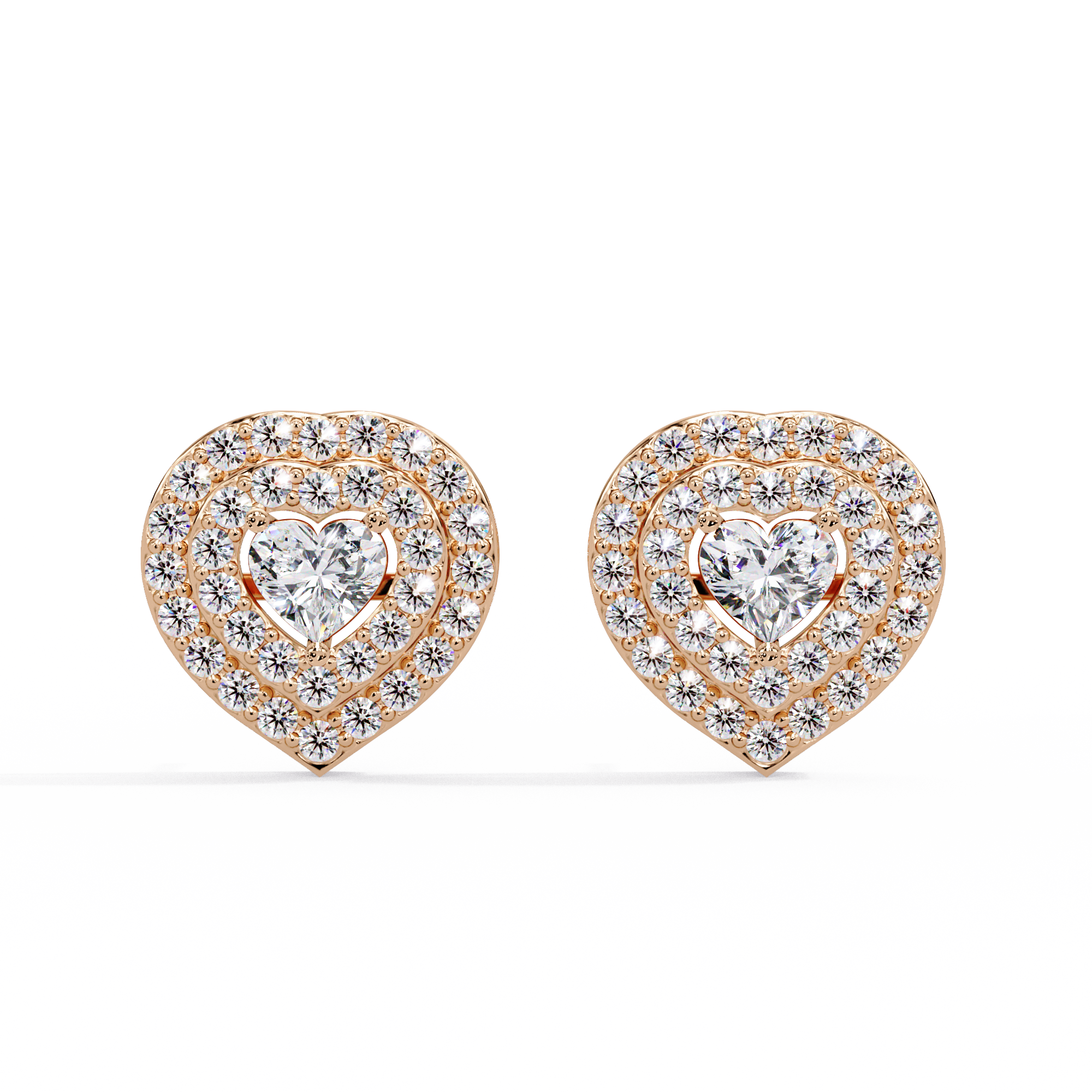 Love In The Sky Stud Earrings