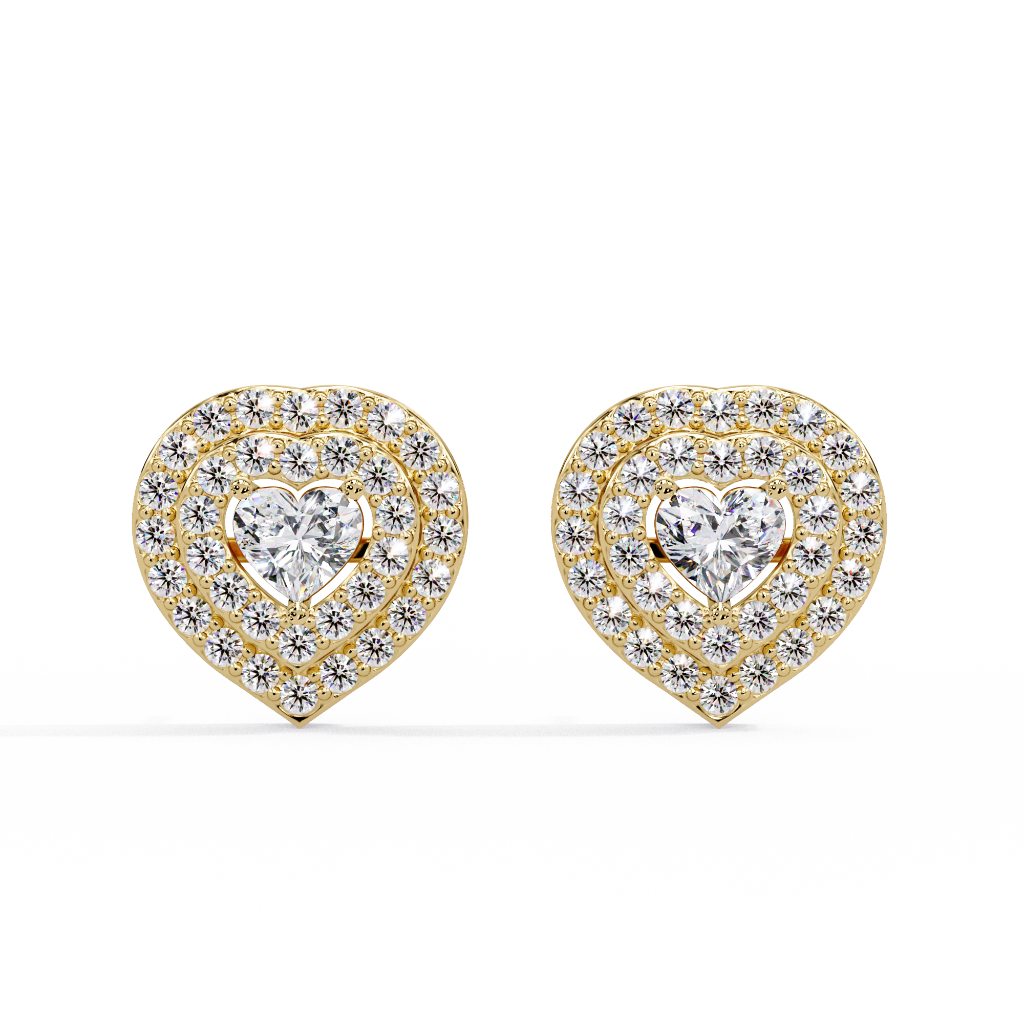 Love In The Sky Stud Earrings