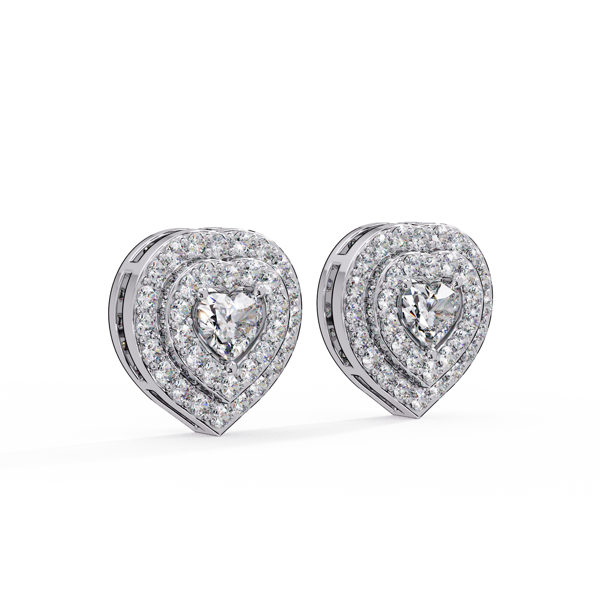 Love In The Sky Stud Earrings