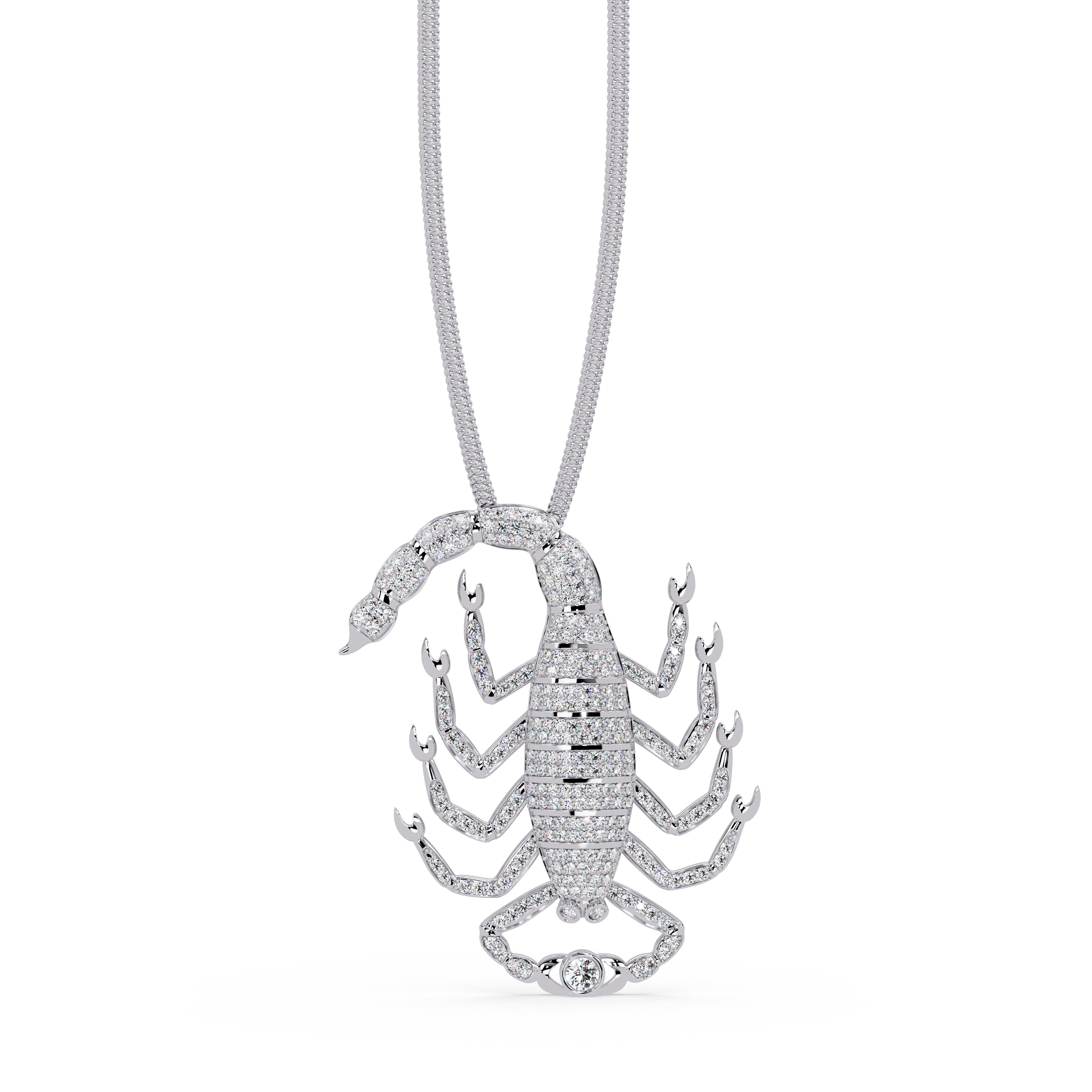 Scorpion/alacránPendant with Diamonds/