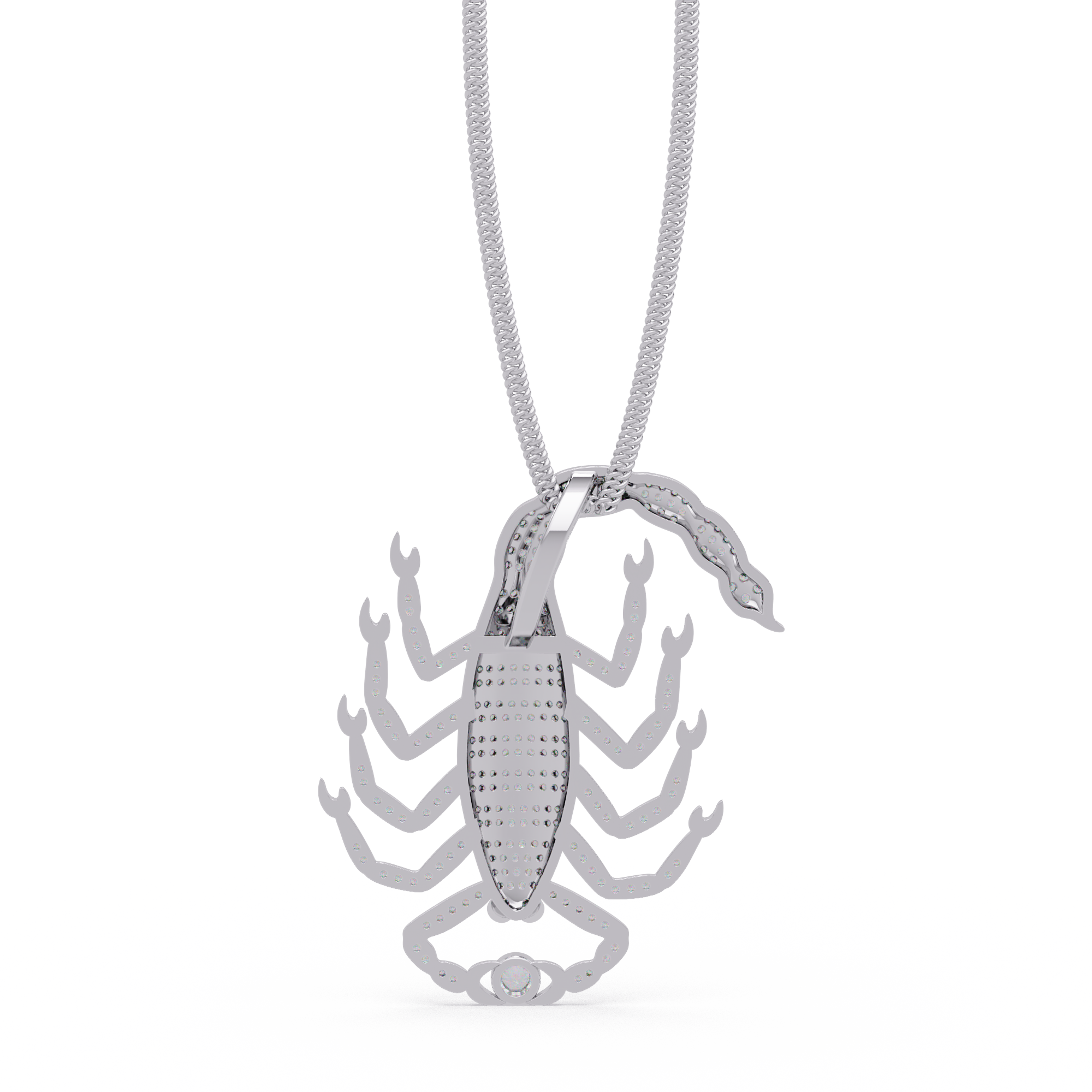 Scorpion/alacránPendant with Diamonds/