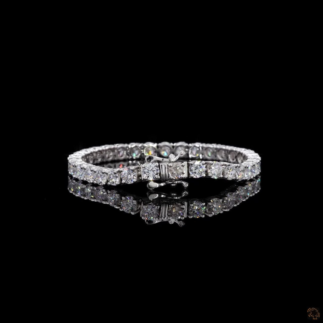 Silver Tennis Bracelet