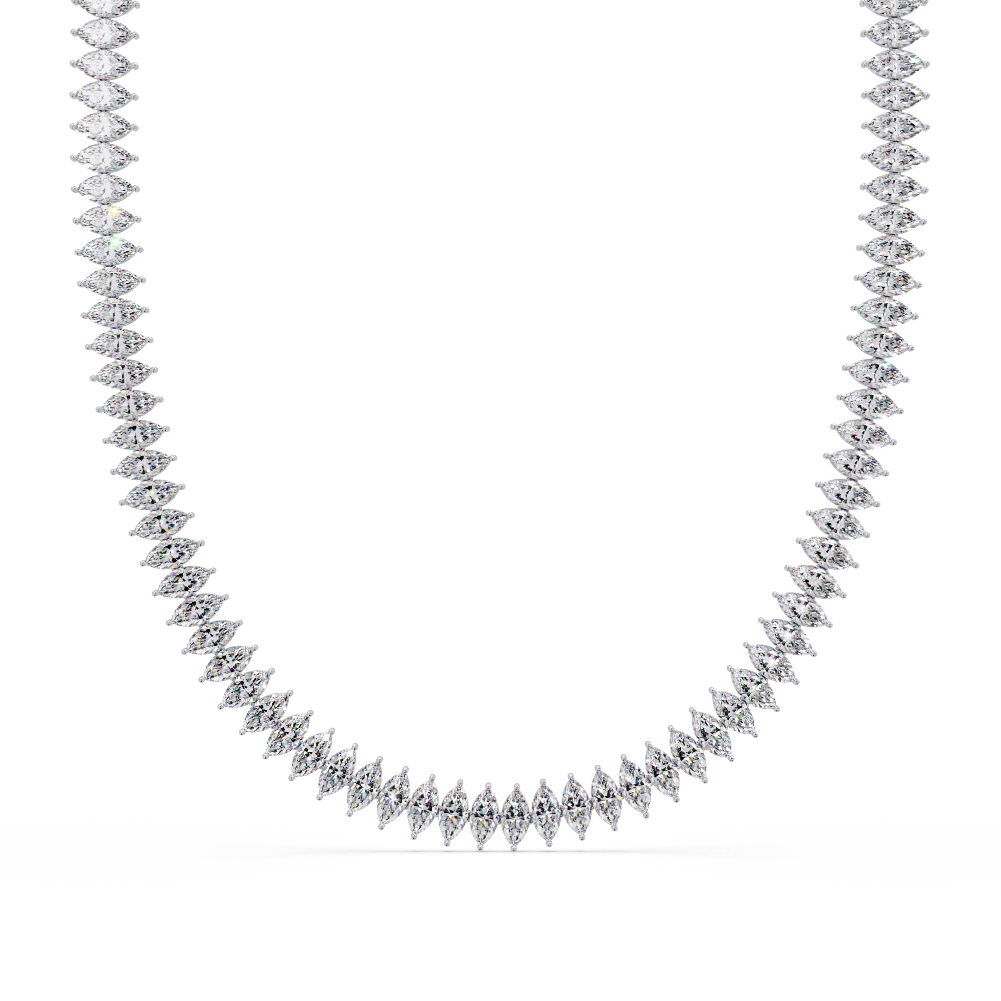 Marquise Diamond Choker Necklace