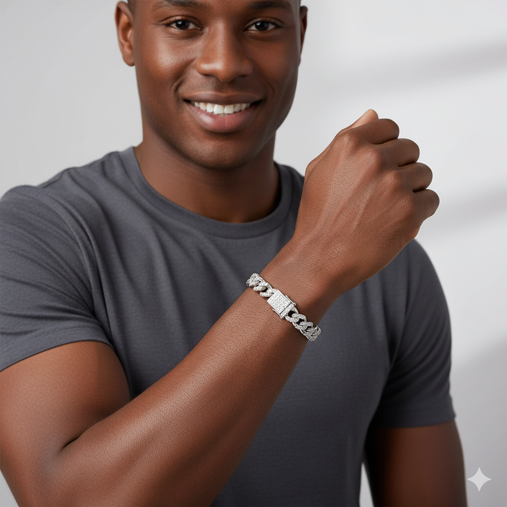Cuban Bracelet 8 MM 7 Inch