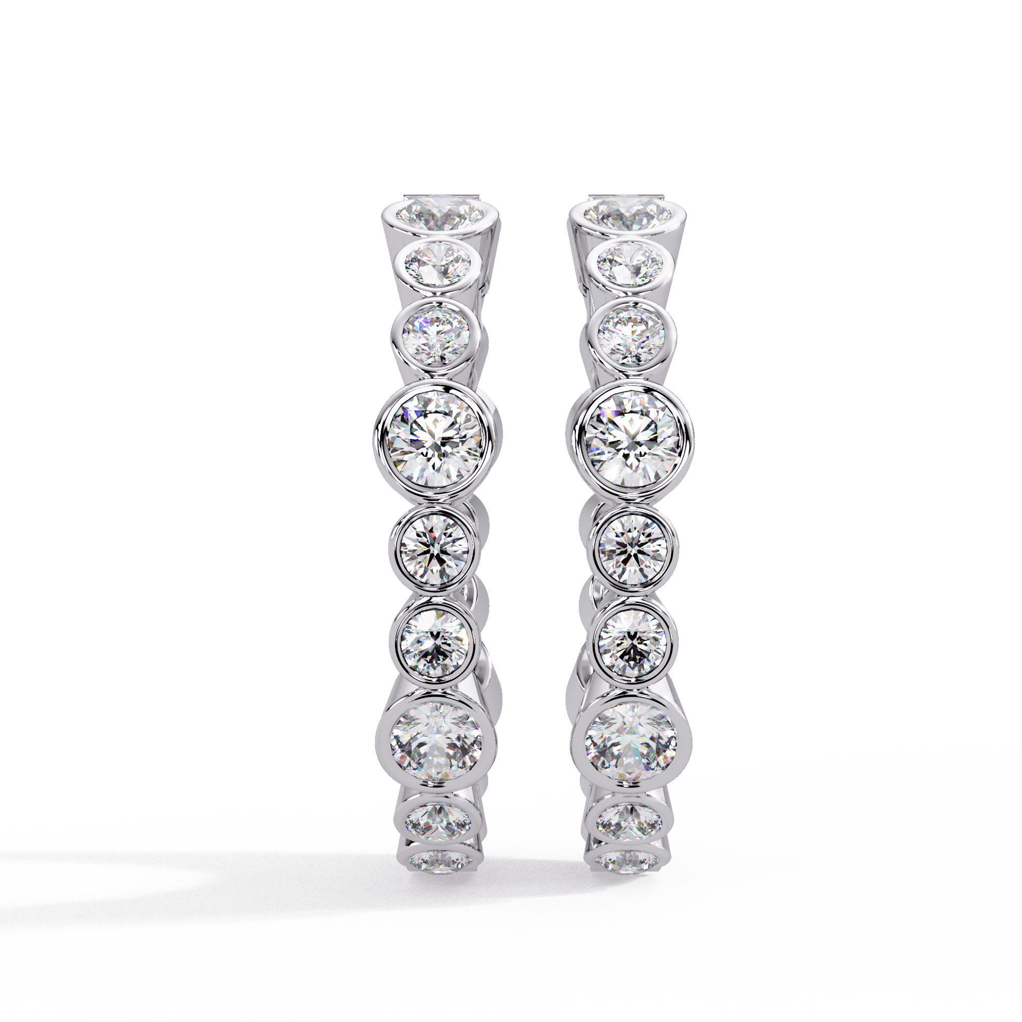 Eclipse Hoop Earrings