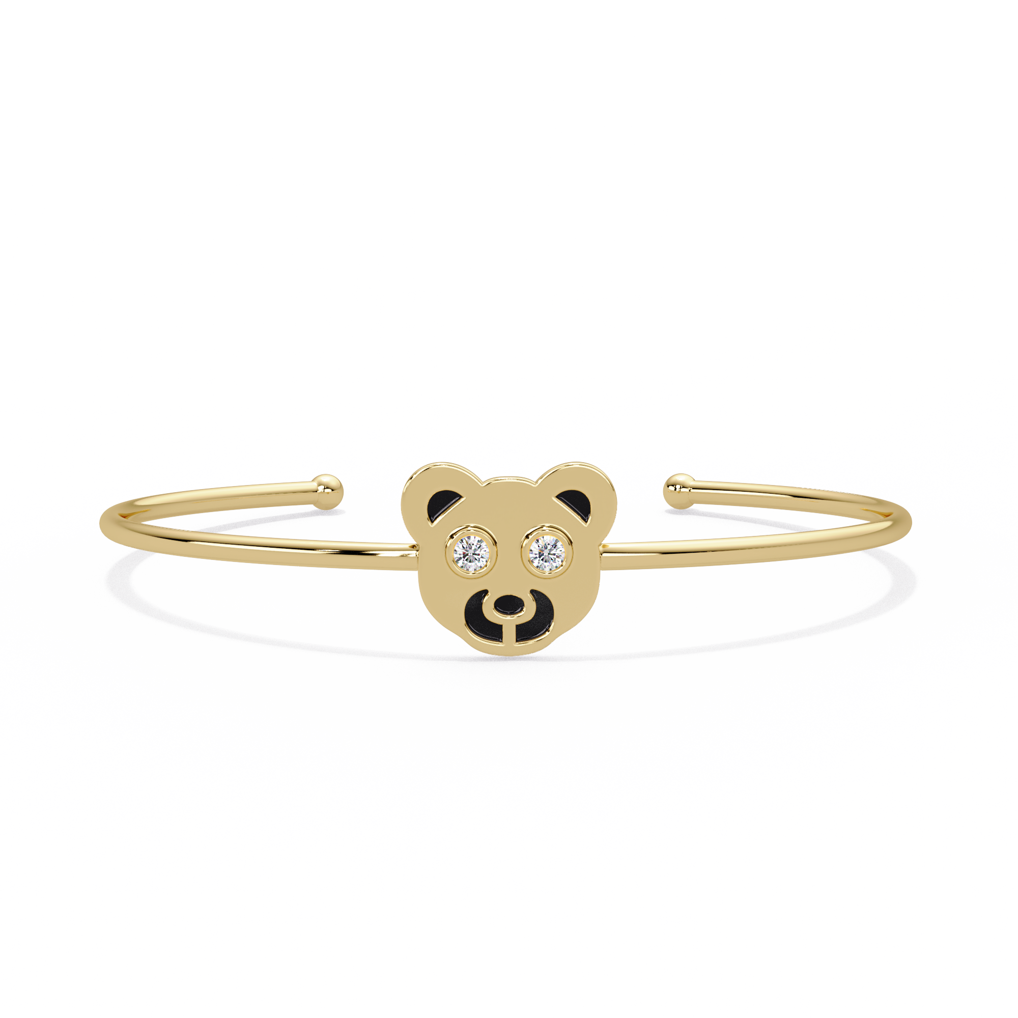 Teddy Bear Kids Gold Bracelet