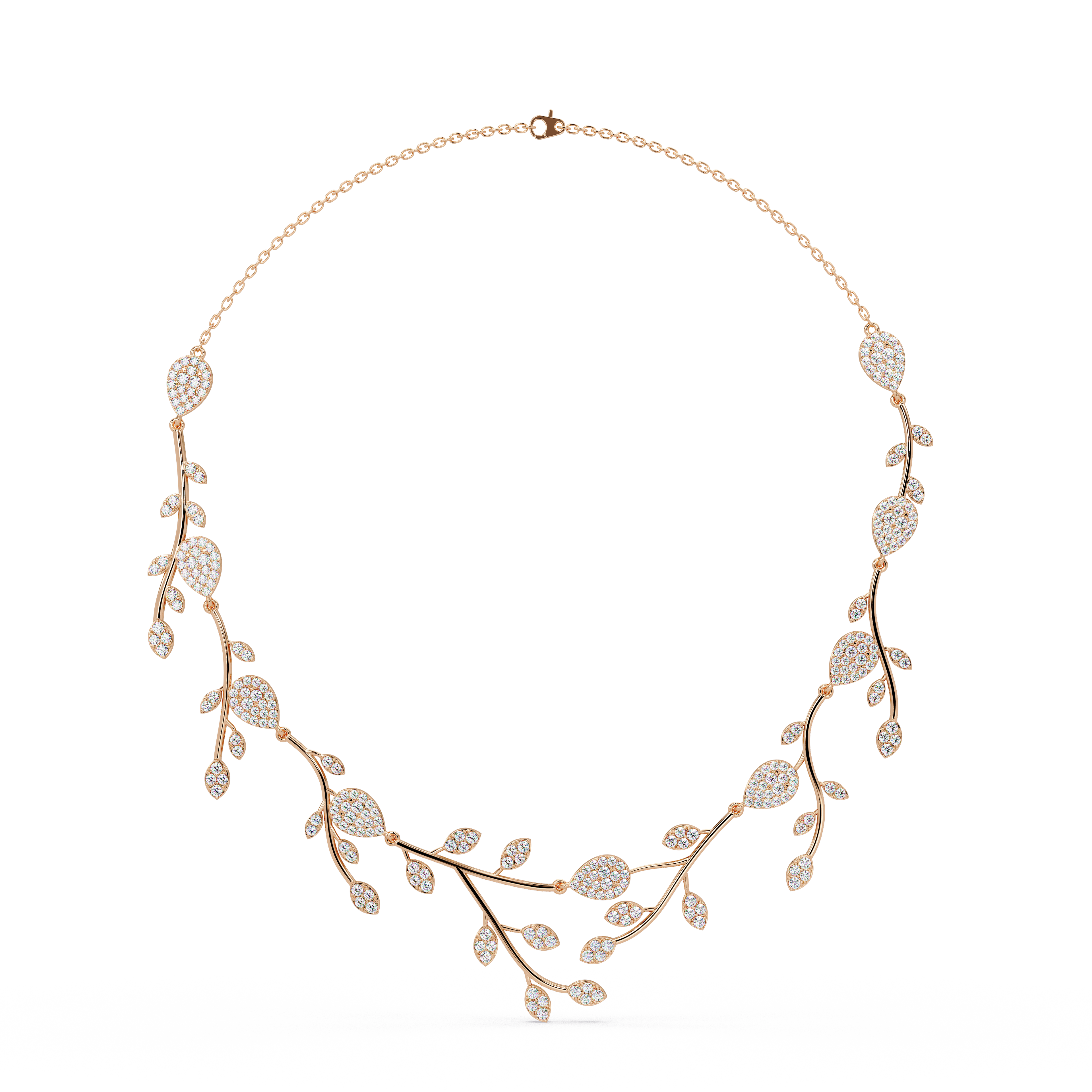 Elysian Leaves Necklace