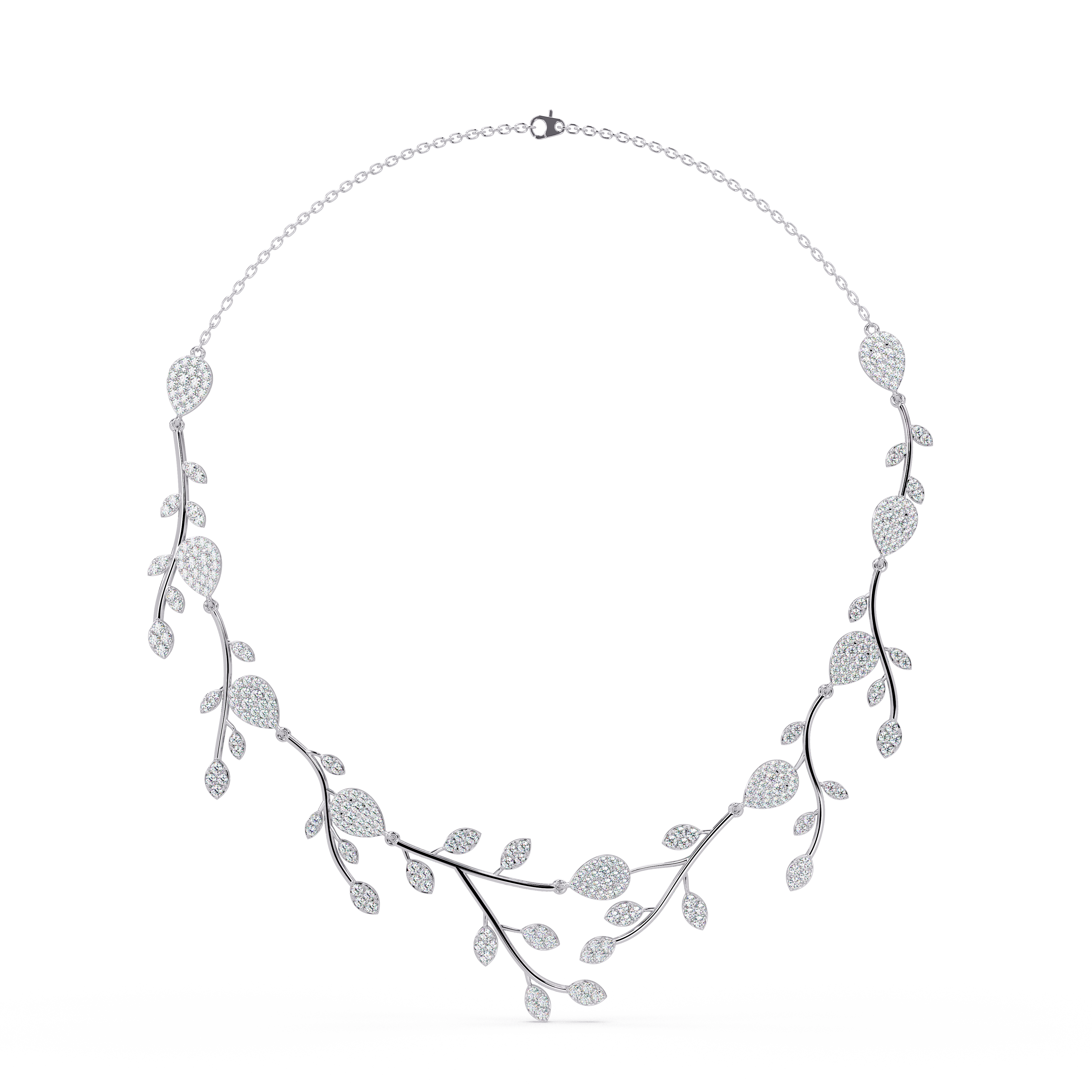 Elysian Leaves Necklace