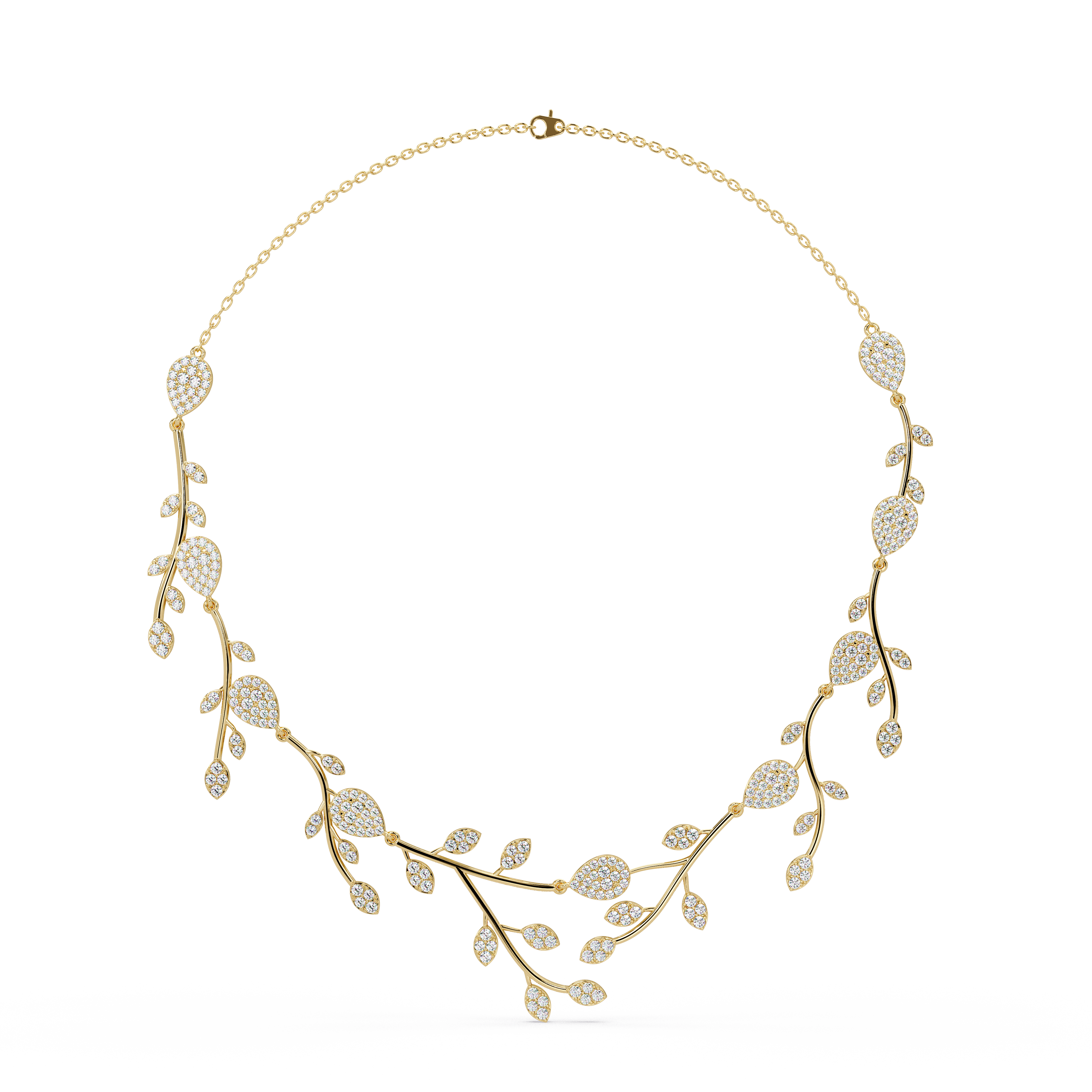 Elysian Leaves Necklace