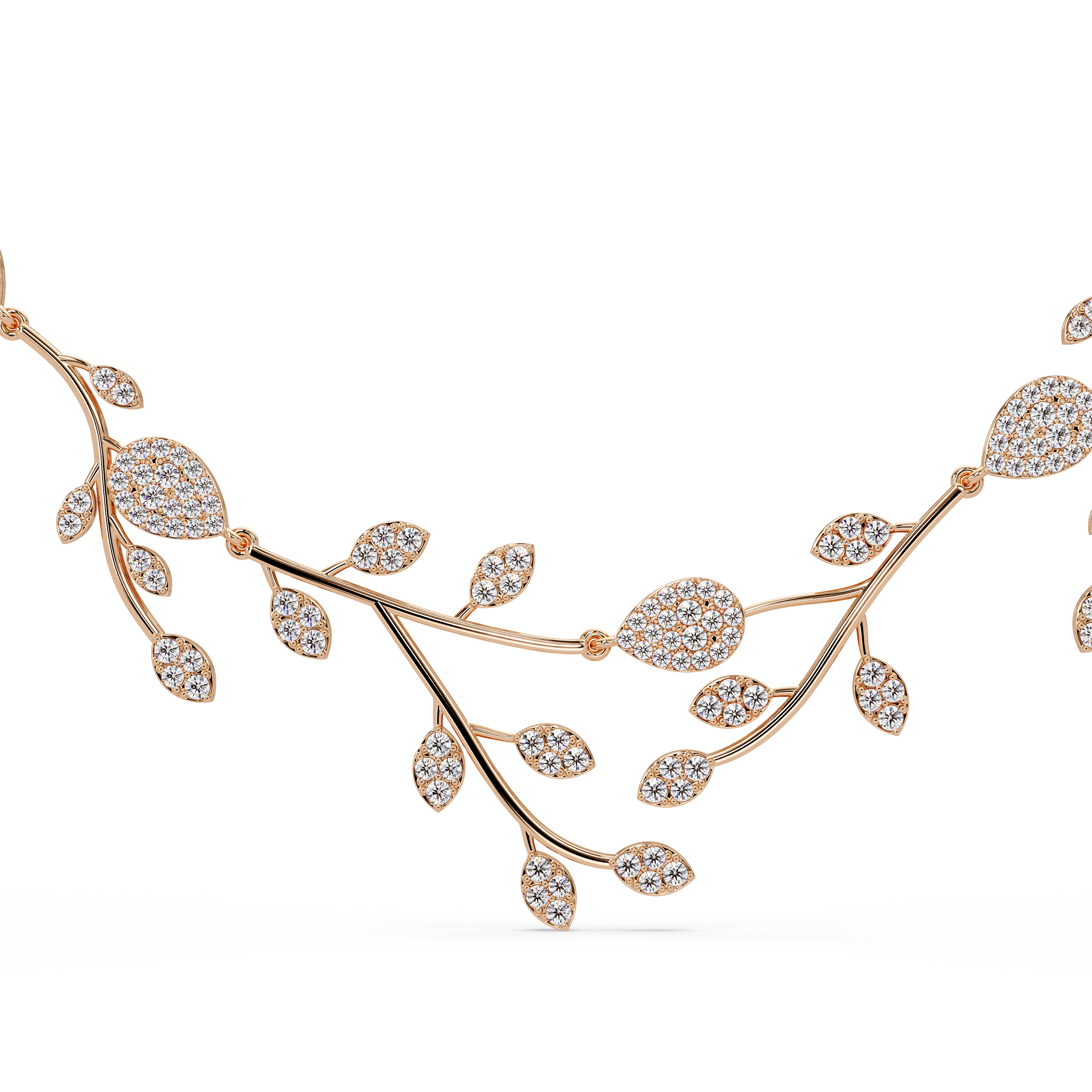 Elysian Leaves Necklace