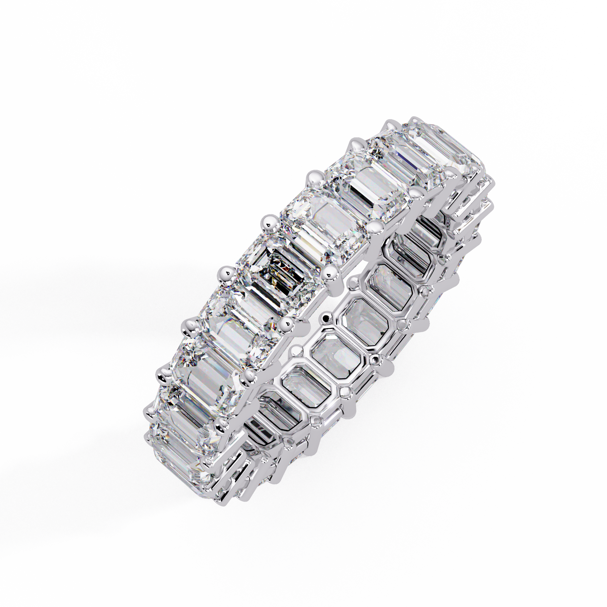 Emerald Promise Ring