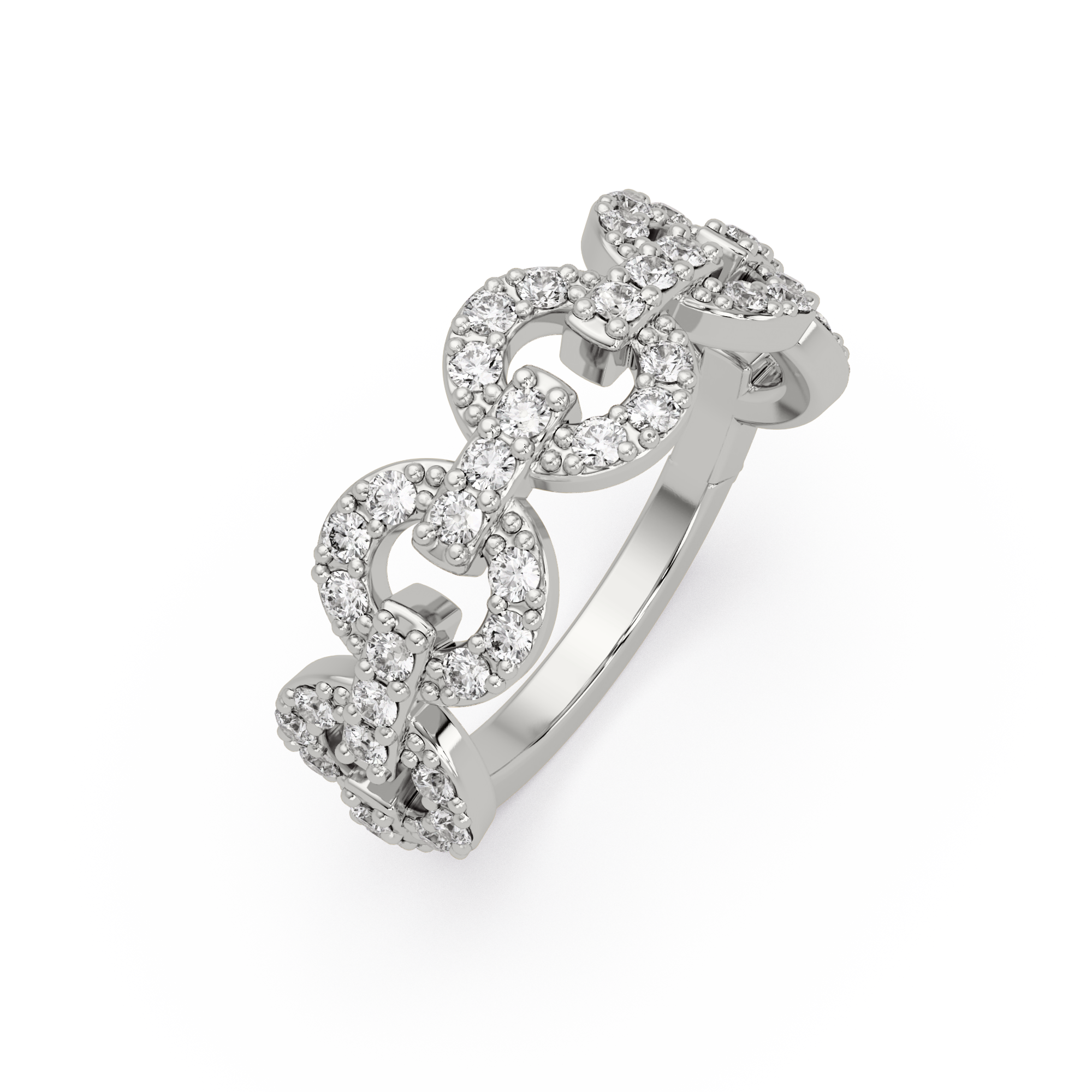 Dot and Moon Ring