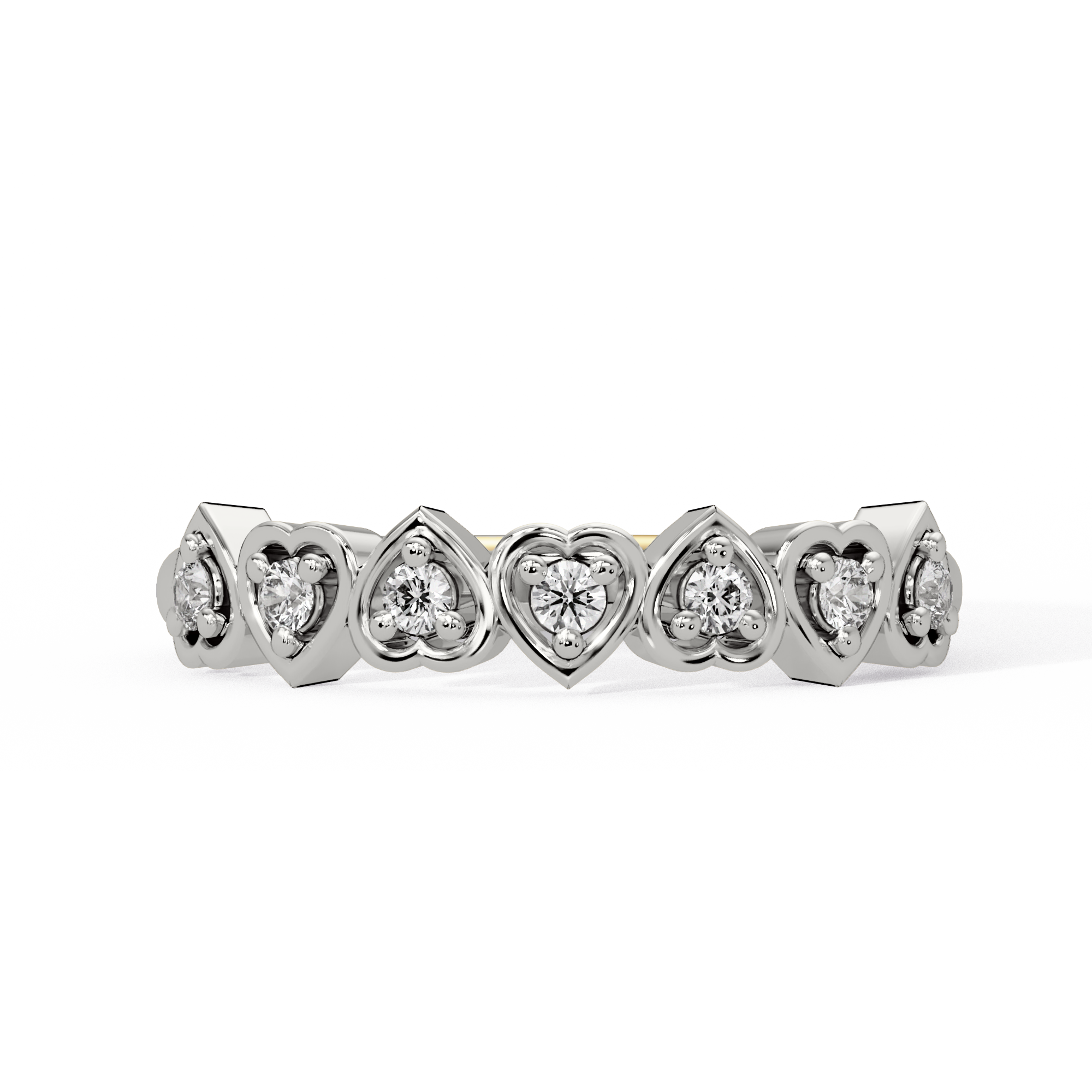 Heart Diamond Ring