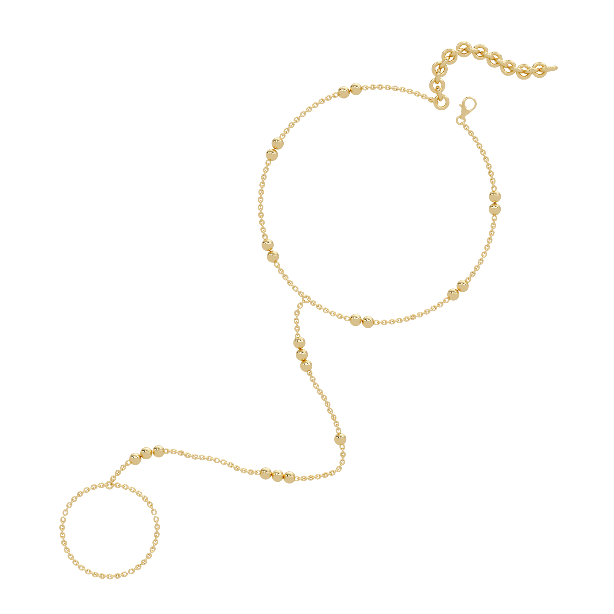 Full Moon Hand Chain