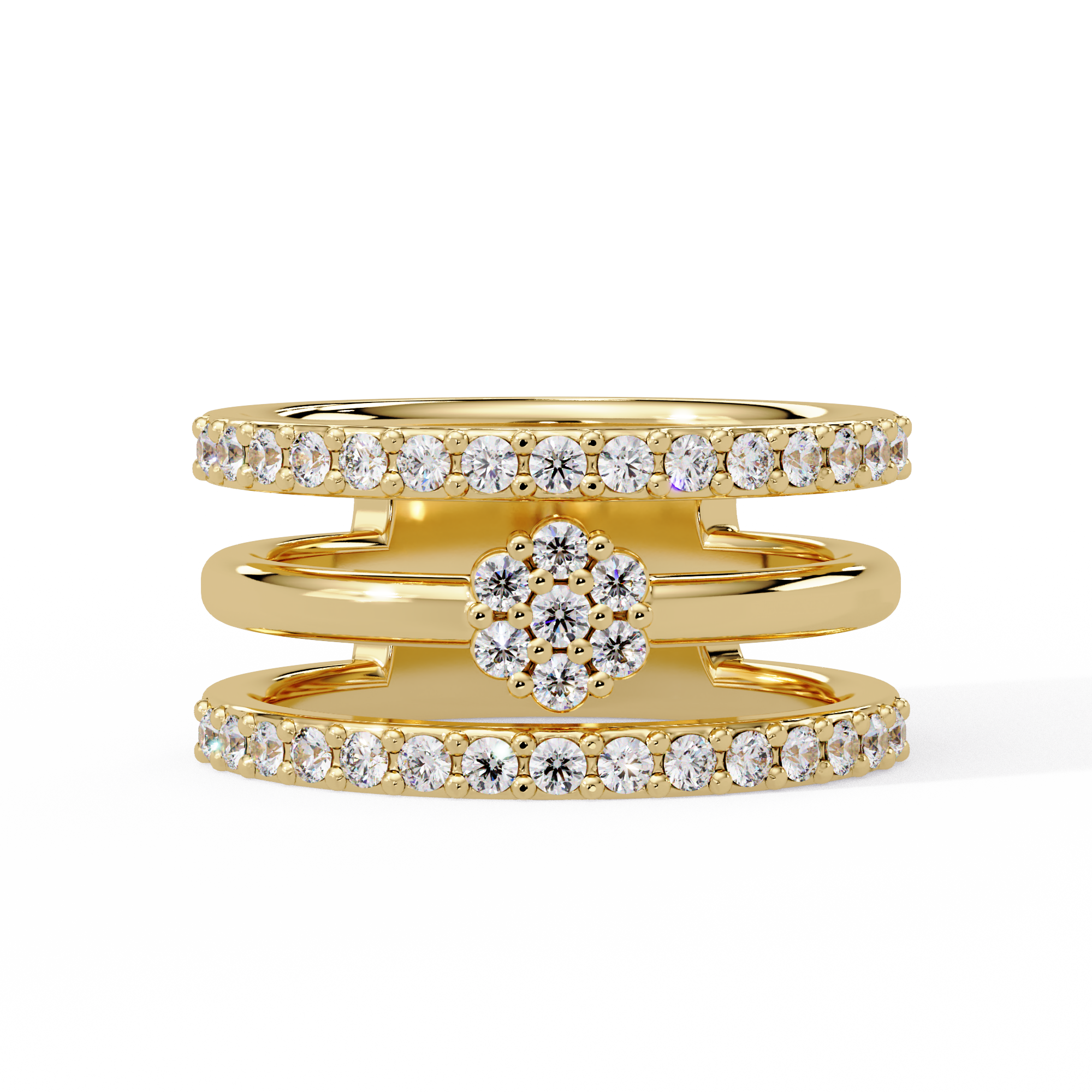 Sun And Star Ring