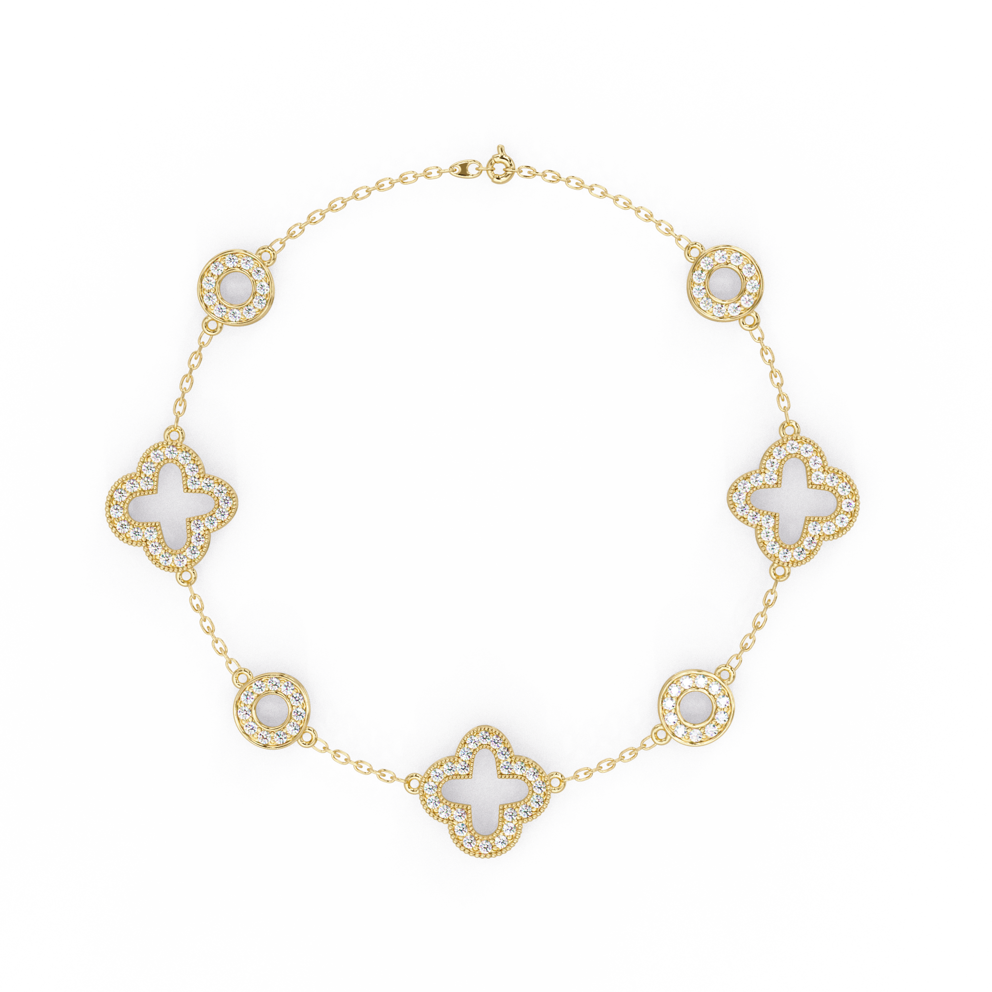 Clover Goddess Bracelet