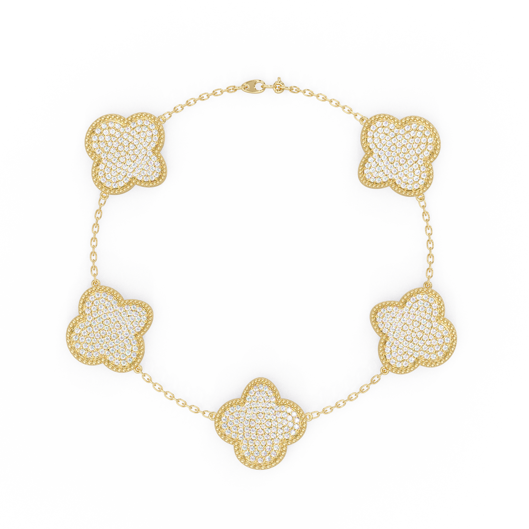 Clover Bloom Bracelet