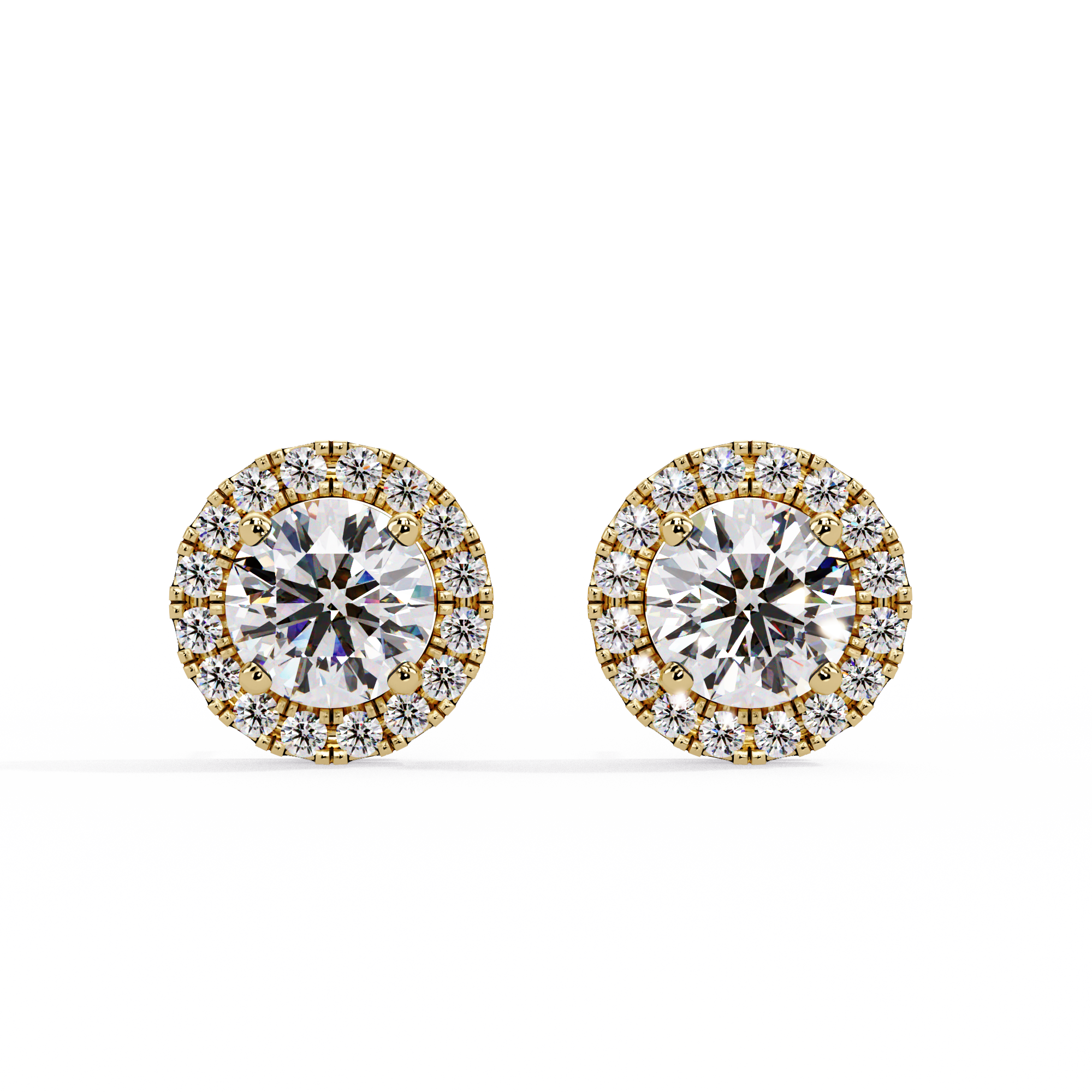 Crescent Whisper Stud Earrings