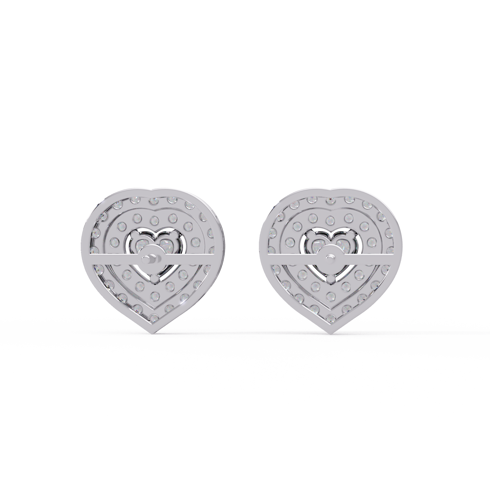 Love In The Sky Stud Earrings