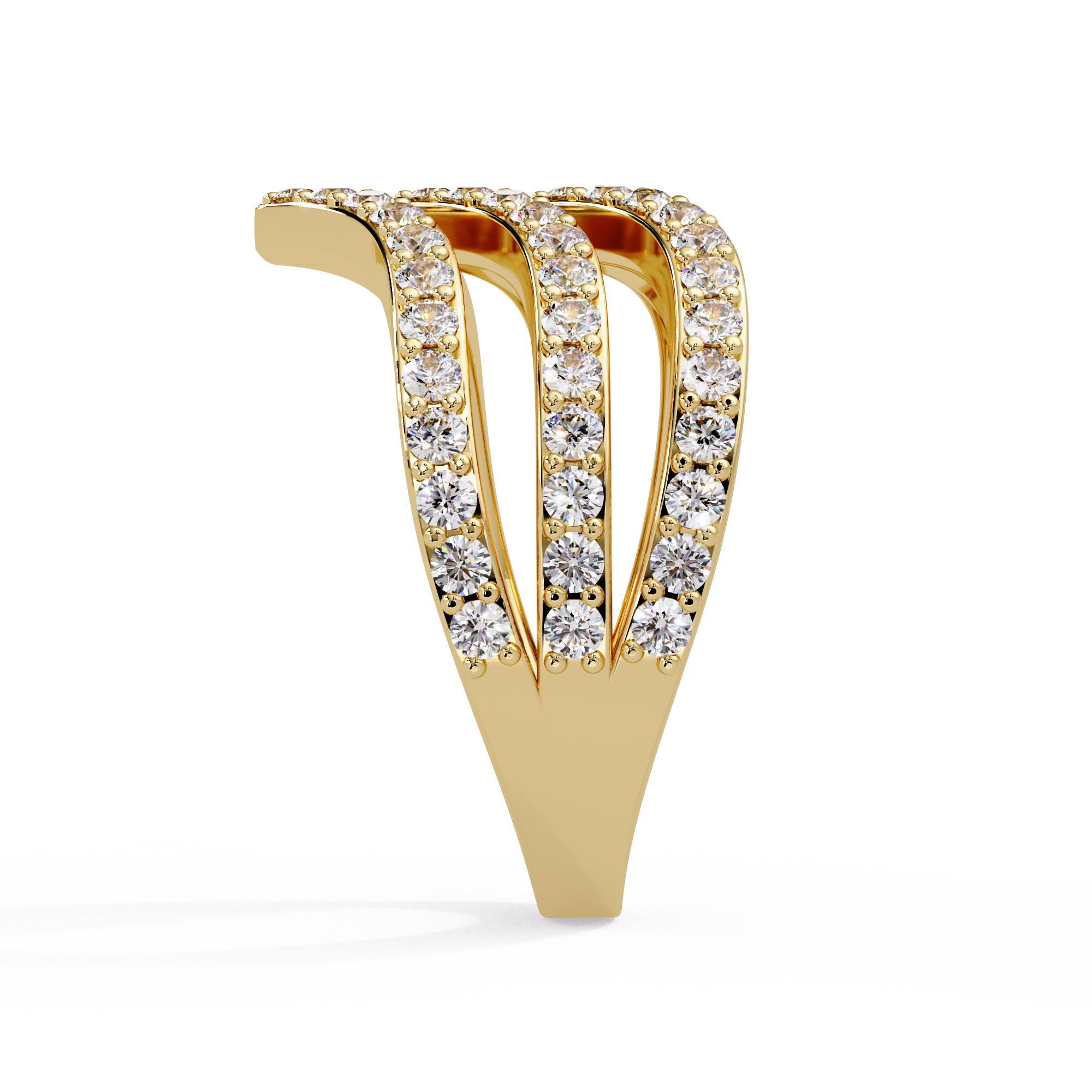 Trinity Wave Ring