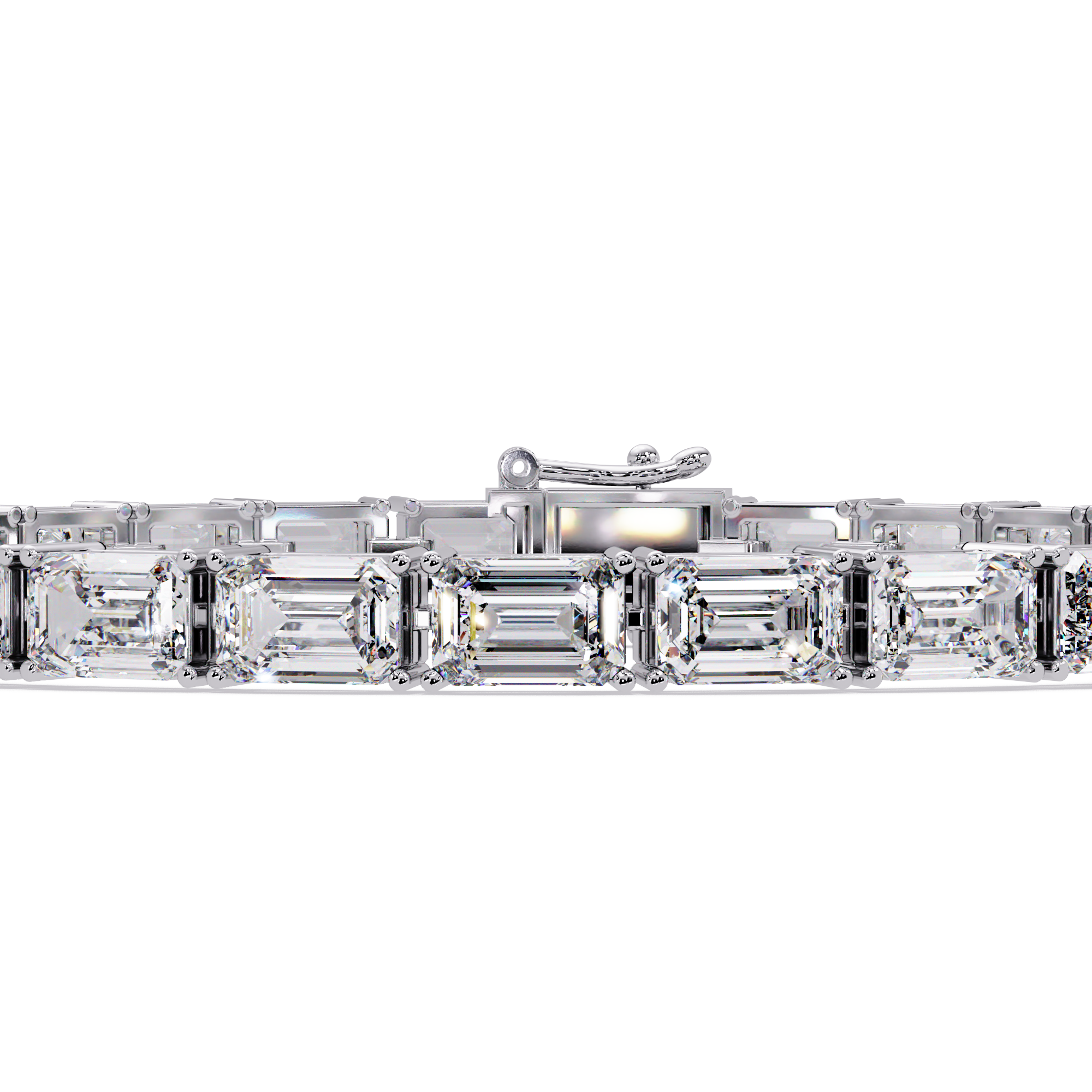 Emerald Diamond Tennis Bracelet