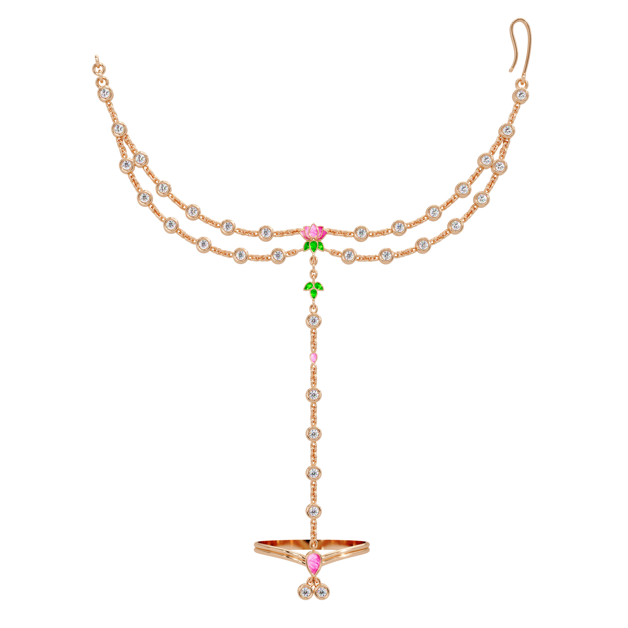 Lotus Hand Chain