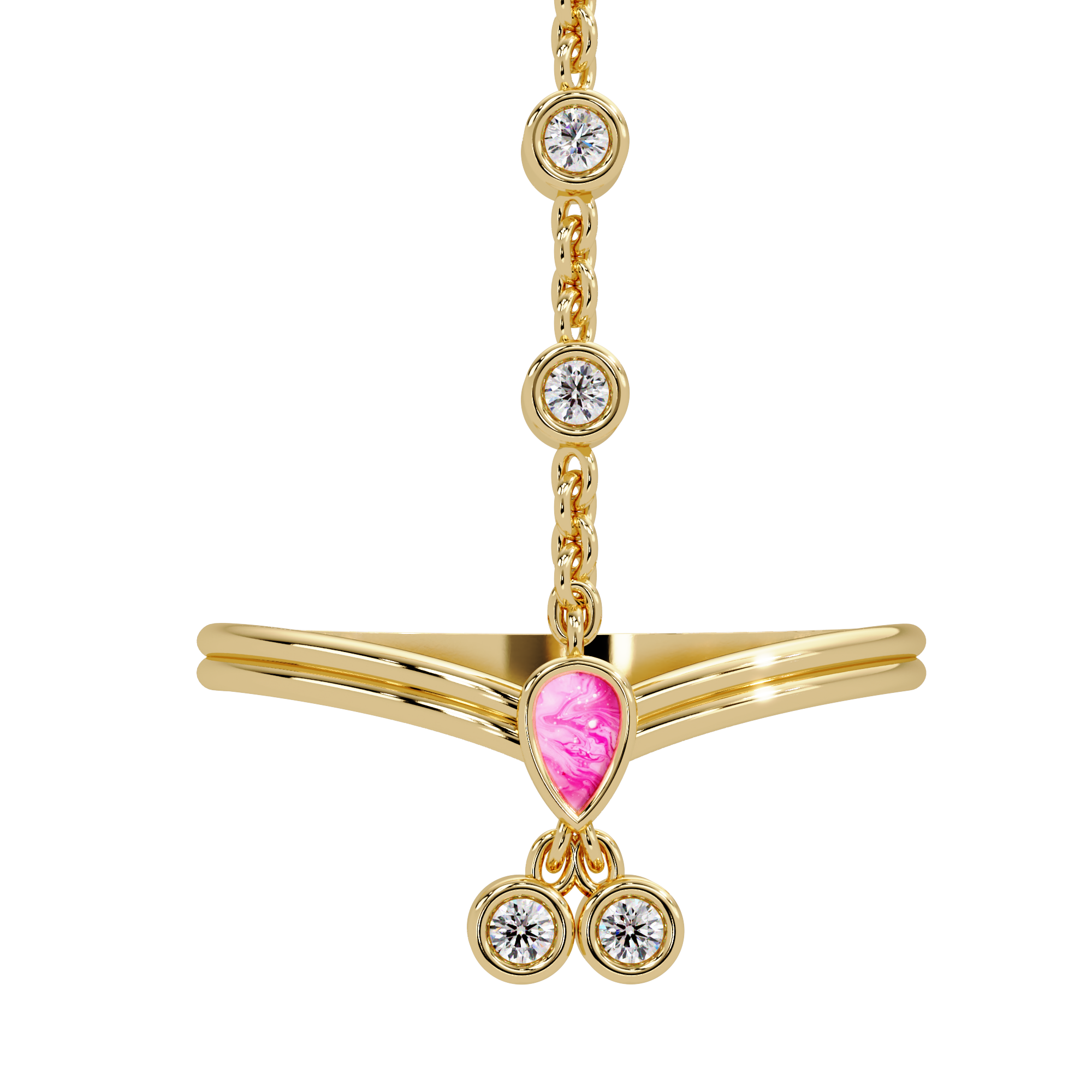 Lotus Hand Chain